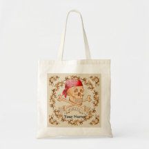 Sac fourre-tout des os pirates