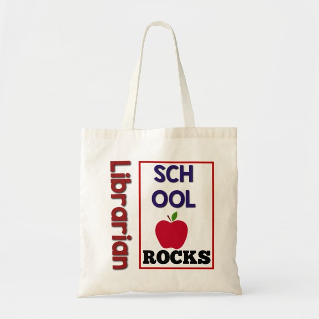 Sac fourre-tout des rochers scolaires du bibliothé (Devant)