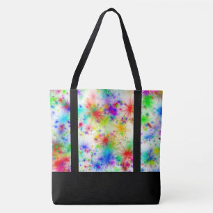 Sac fourre-tout des starburds arc-en-ciel