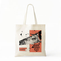Sac fourre-tout des yeux de fille Anime Manga
