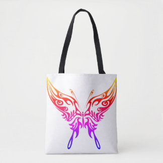 Sac fourre-tout, design "Butterfly Aura", femmes