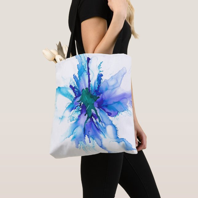 Sac fourre-tout d'explosion couleur (De près)