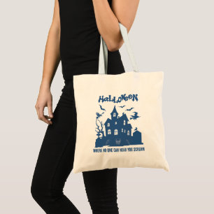 Sac fourre-tout d'Halloween - Maison hantée