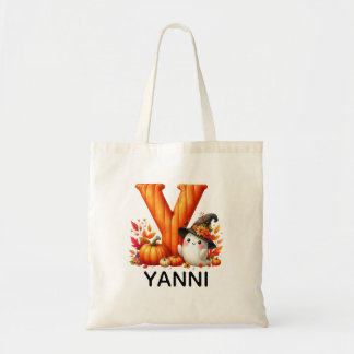 Sac fourre-tout d'Halloween monographique personna