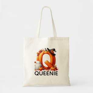 Sac fourre-tout d'Halloween monographique personna