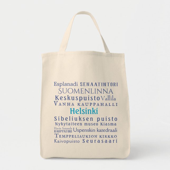 Sac fourre-tout d'Helsinki (Devant)