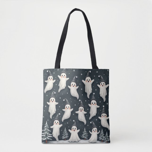 Sac fourre-tout d'hiver du fantôme (Devant)