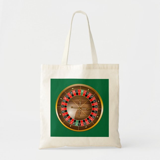 Sac fourre-tout d'image roulette américaine très a (Devant)