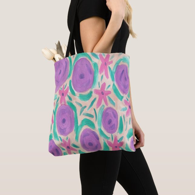 Sac fourre-tout d'impression Beachy Boho (De près)