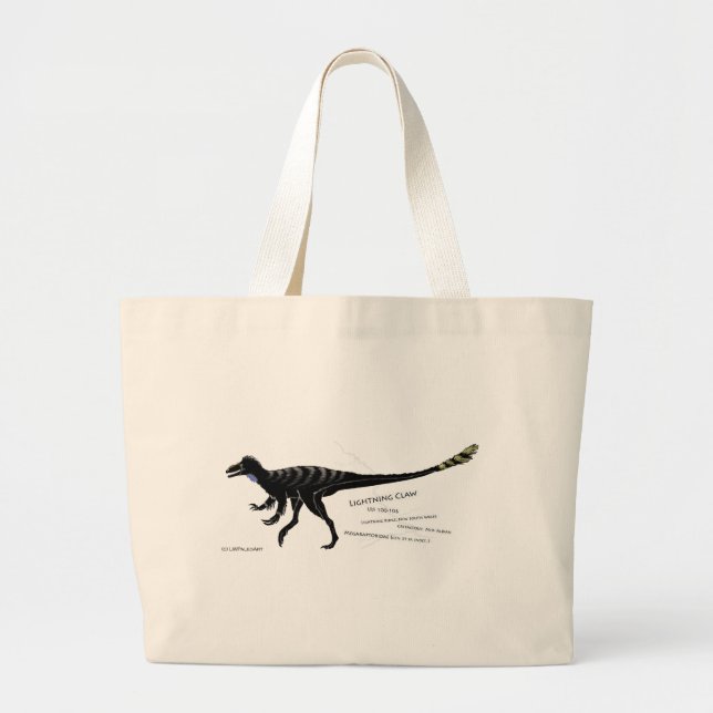 Sac fourre-tout Dinosaure de la foudre (Devant)