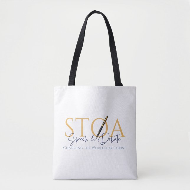 Sac fourre-tout Discours et débat de Stoa (Devant)