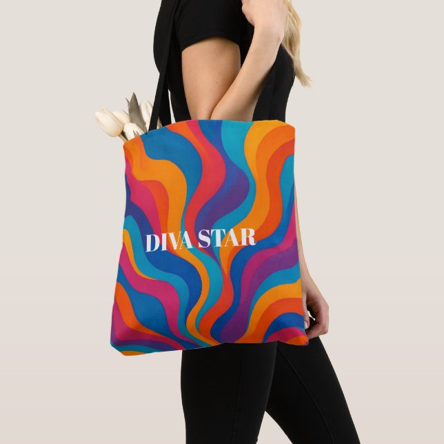 Sac fourre-tout Diva Star - Conçu pour les femmes  (De près)