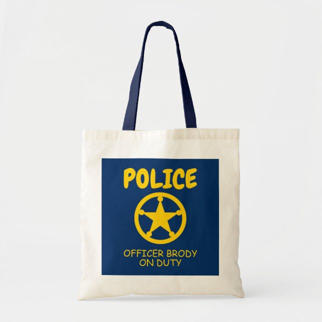 Sac fourre-tout d'officier de police pour la fête  (Devant)