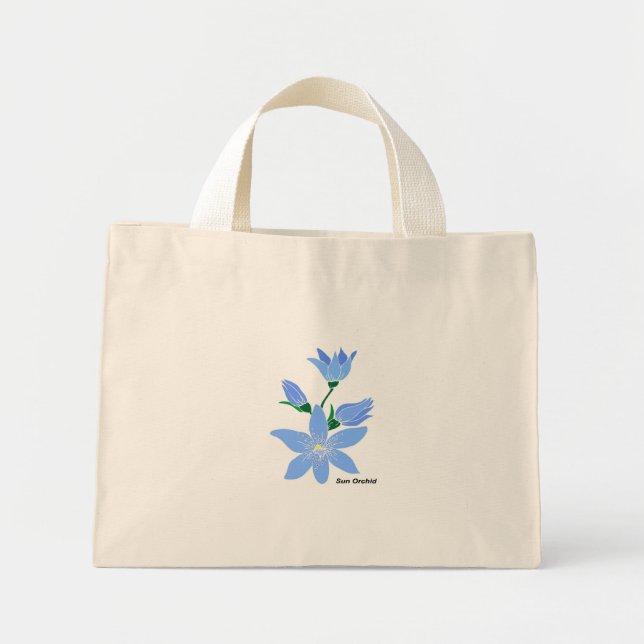 sac fourre-tout d'orchidées solaires (Devant)