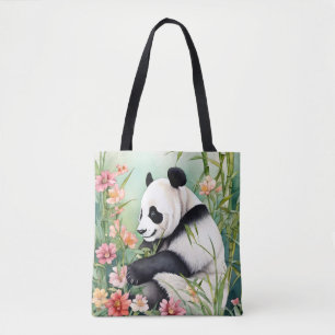 Sac fourre-tout d'ours Panda mignon et coloré