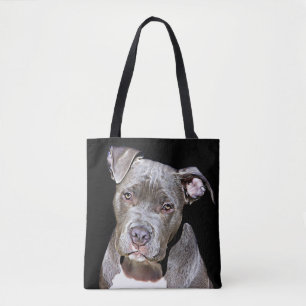 SAC FOURRE-TOUT DRÔLE À CHIEN DE PITBULL
