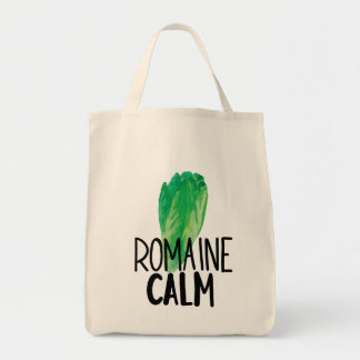 Sac fourre-tout drôle à laitue d'aquarelle