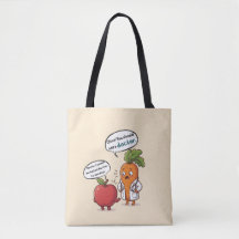 Sac fourre-tout drôle de la série Dr. Carrot avec 