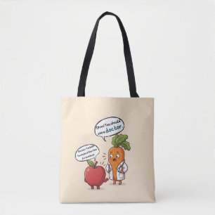 Sac fourre-tout drôle de la série Dr. Carrot avec