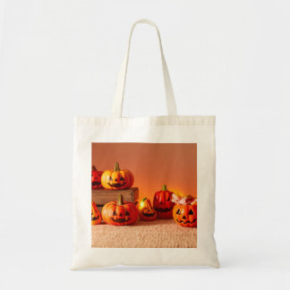 Sac fourre-tout drôle de squelette d'Halloween