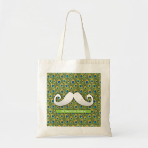 Sac fourre-tout drôle mignon à moustache avec la