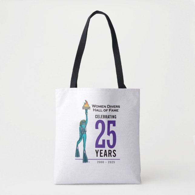 Sac fourre-tout du 25e anniversaire du WDHOF (Devant)