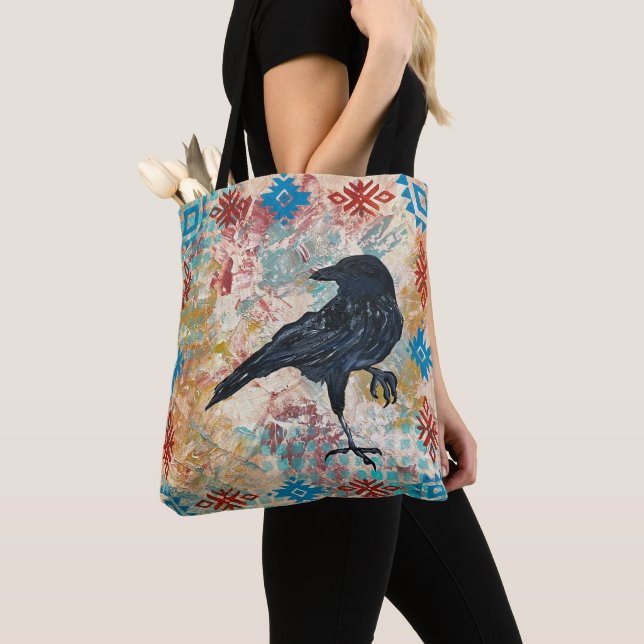 Sac fourre-tout du centre West Raven (De près)