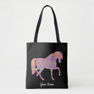 Sac fourre-tout du Cheval Pastel Swirl