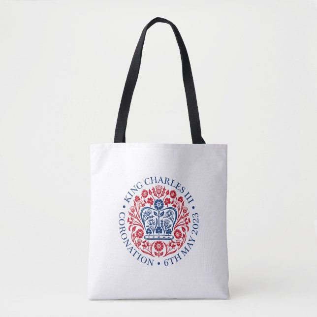 Sac fourre-tout du couronnement du roi Charles III (Devant)