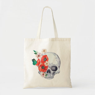 Sac fourre-tout du crâne floral