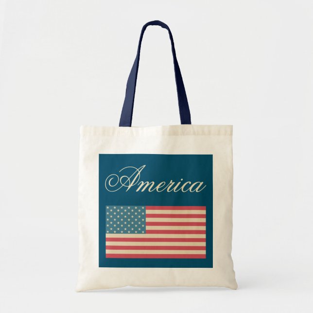 Sac fourre-tout du drapeau américain (Devant)