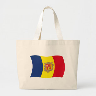 Sac fourre-tout du drapeau d'Andorre