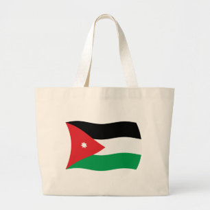 Sac fourre-tout du drapeau de la Jordanie