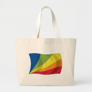 Sac fourre-tout du drapeau de la langue Lingua Fra