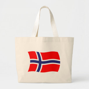 Sac fourre-tout du drapeau de la Norvège