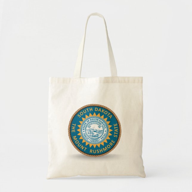 Sac fourre-tout du Drapeau de l'État du Dakota du  (Devant)
