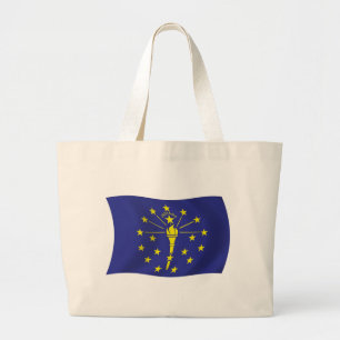 Sac fourre-tout du drapeau de l'Indiana