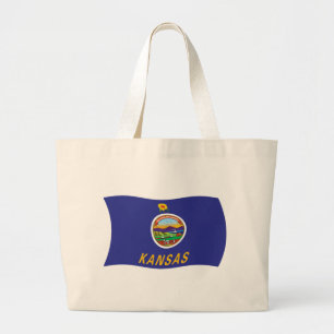 Sac fourre-tout du drapeau du Kansas