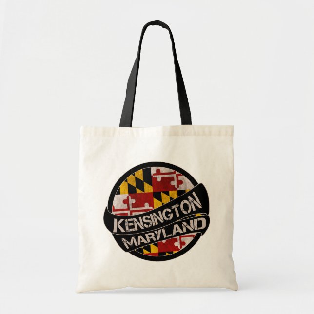Sac fourre-tout du drapeau du Maryland de Kensingt (Devant)