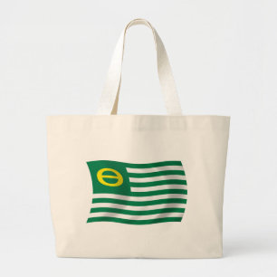 Sac fourre-tout du drapeau du mouvement écologique