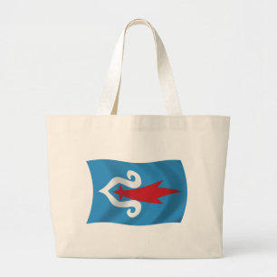 Sac fourre-tout du drapeau du peuple Aïnou