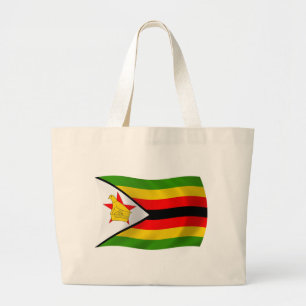 Sac fourre-tout du drapeau du Zimbabwe
