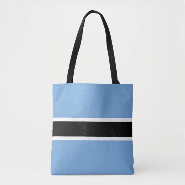 Sac fourre-tout du drapeau patriotique du Botswana (Devant)