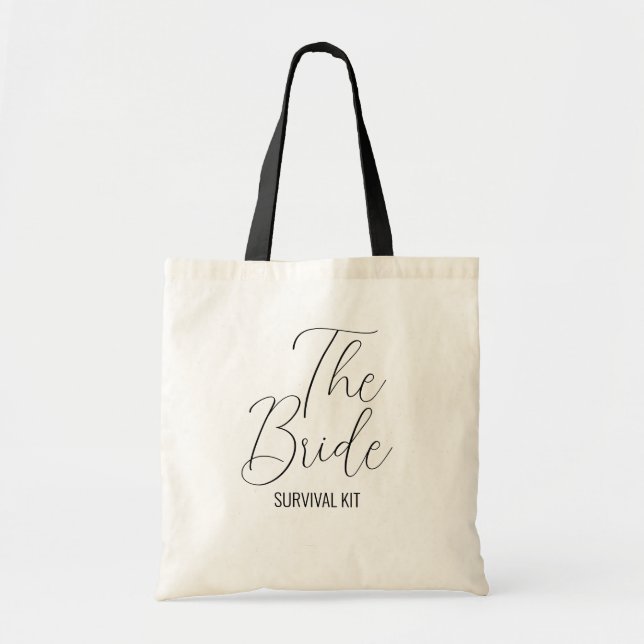 Sac fourre-tout du kit de survie de mariée (Devant)