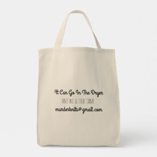 Sac fourre-tout du logo des Knits de Meurtre