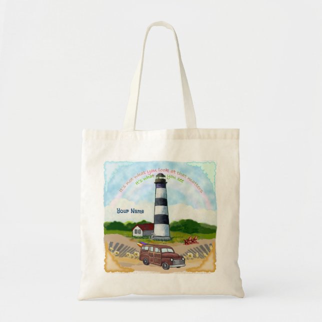 Sac fourre-tout du phare Rainbow Choice (Devant)