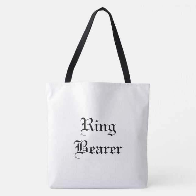 Sac fourre-tout du porteur de bague (Devant)