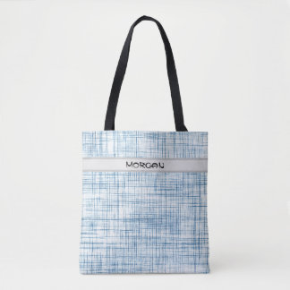 Sac fourre-tout élégant avec nom personnalisé