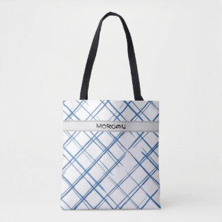 Sac fourre-tout élégant avec nom personnalisé