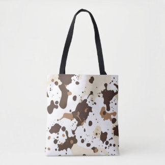 Sac fourre-tout élégant avec plaques Abstraites